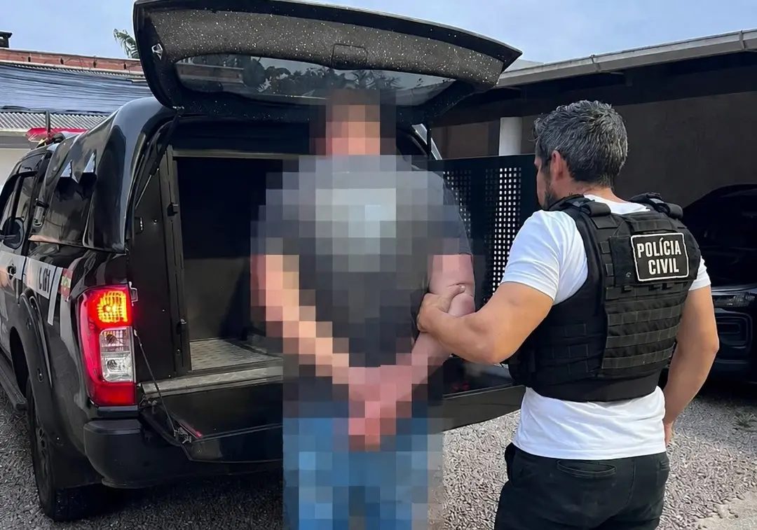 Investigado por estupro de vulnerável é preso em Guabiruba