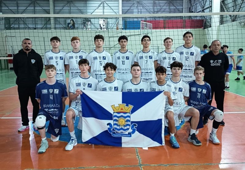 Base do vôlei de BC avança de fase em competições estaduais