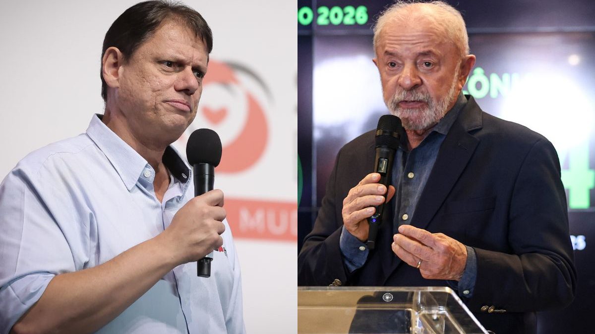 Tarcísio revela conversa com Lula sobre túnel submerso em SP: 'Botar três estrelas vermelhas na entrada'