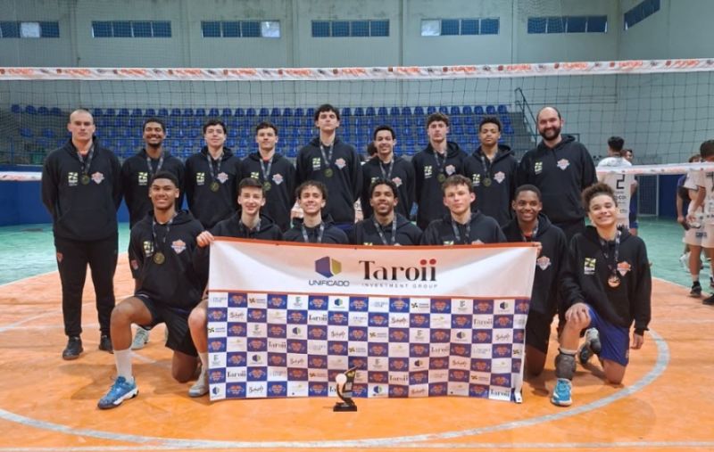 Itajaí Pró Vôlei é vice-campeã da Liga Catarinense sub-19