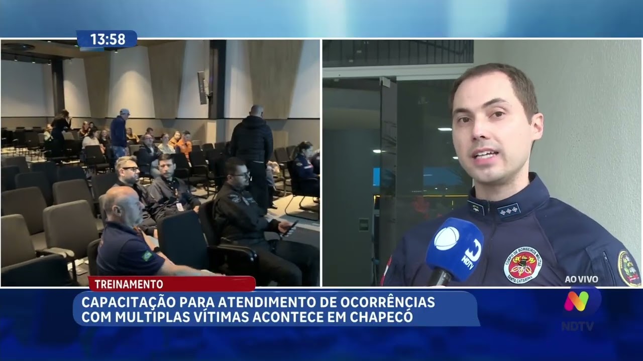 Treinamento capacita equipes para atendimento de múltiplas vítimas