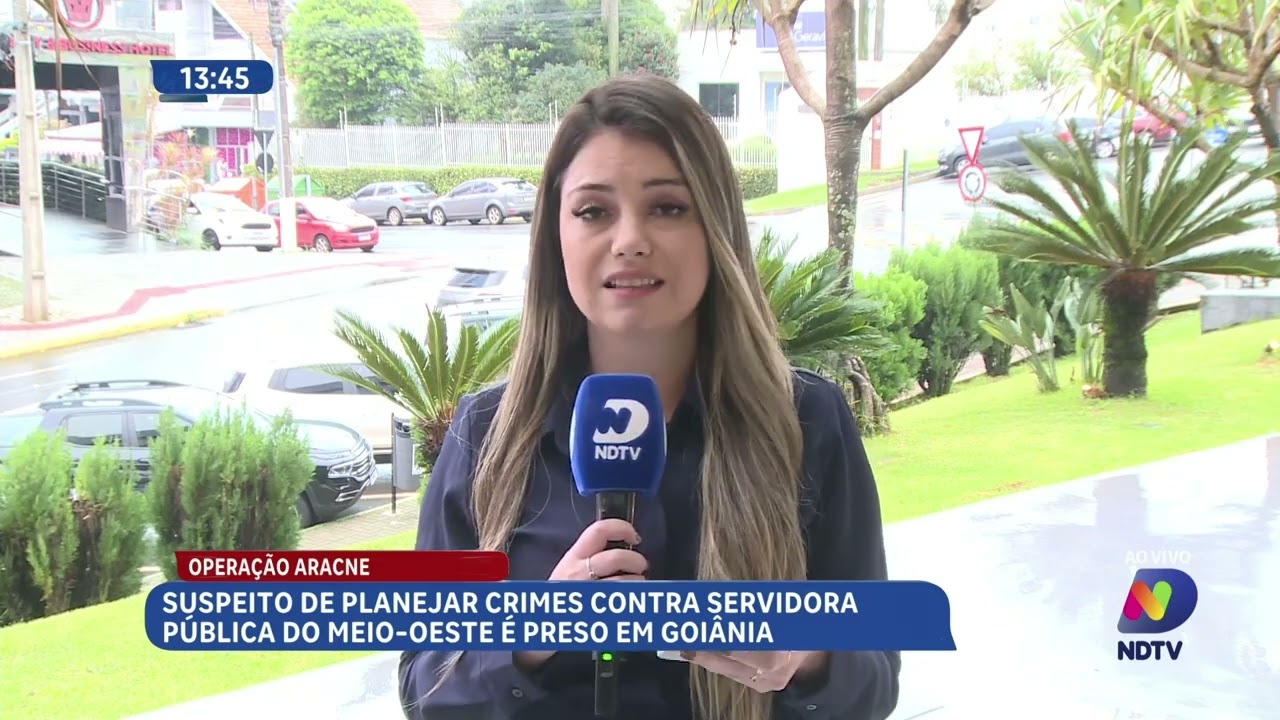 Suspeito de ameaçar servidora do Meio-Oeste é alvo do GAECO
