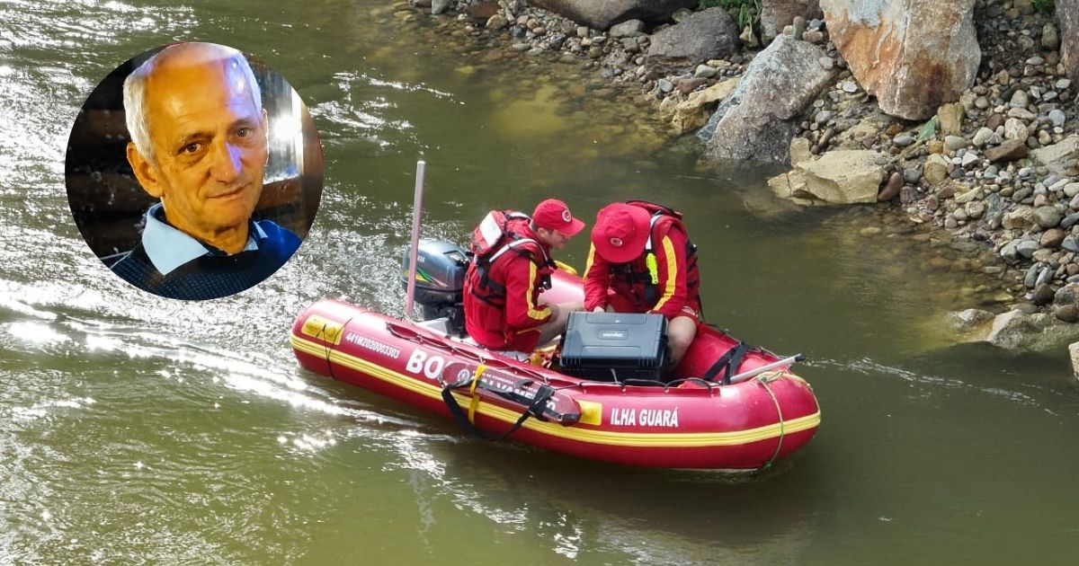 Corpo de homem desaparecido no Rio Cubatão é encontrado horas após menino de 6 anos ser avistado em SC