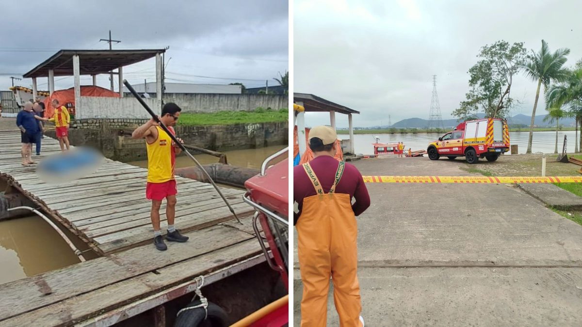 Após quatro dias de buscas, homem que caiu de barco durante churrasco é reconhecido