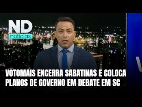 Sabatinas do Grupo ND colocam planos de governo no centro do debate em SC