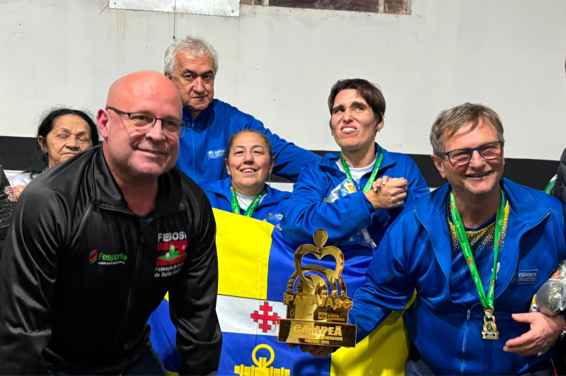 Itajaí conquista ouro na bocha Rafa Volo D.V Feminino nos Parajasc 2026