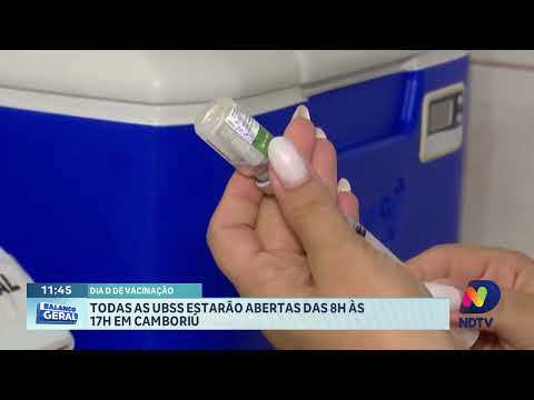 Sábado tem Dia D de vacinação em várias cidades da região