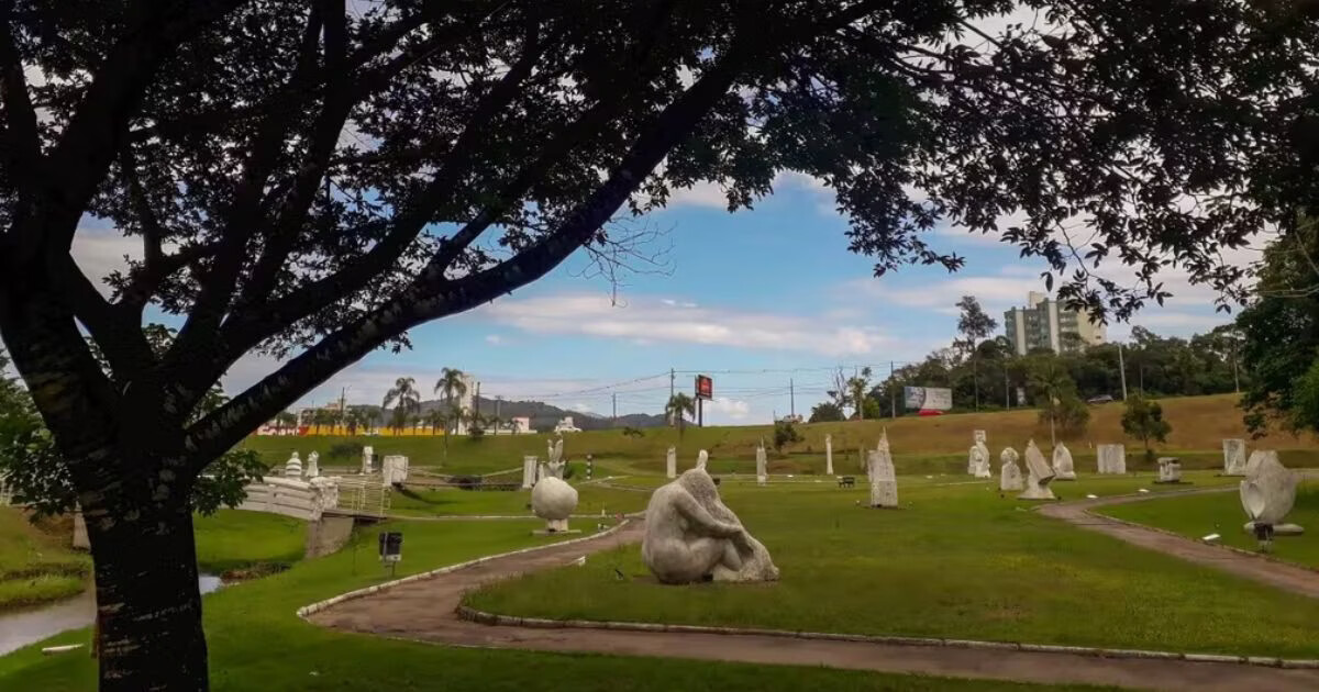 Parque das Esculturas passará por revitalização em Brusque
