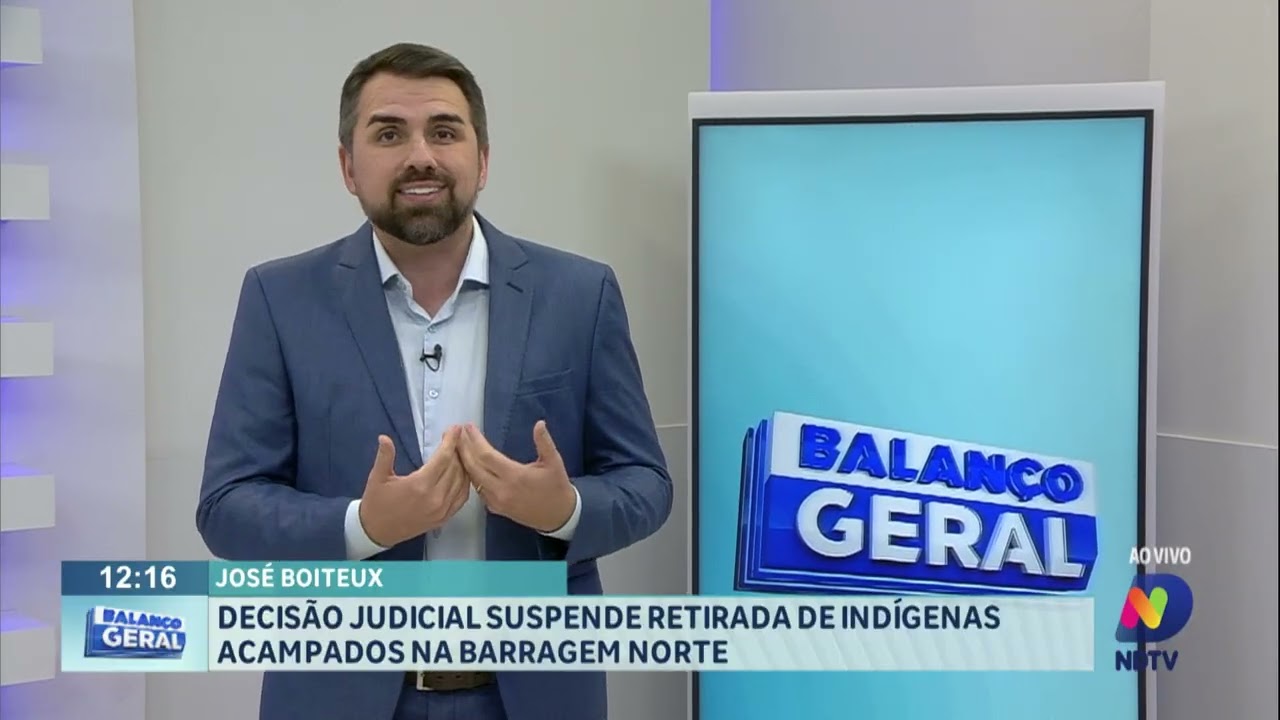 José Boiteux: decisão judicial suspende retirada de indígenas acampados na Barragem Norte