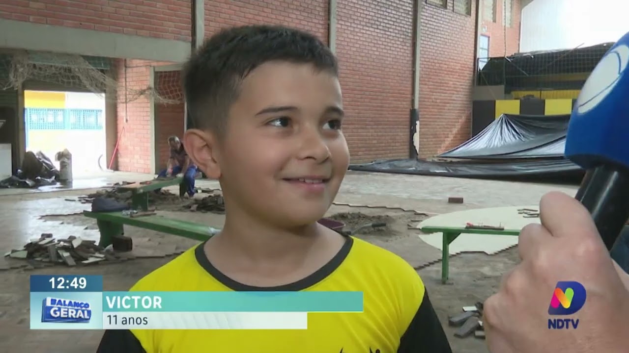 Futsal: reformas no ginásio da Spaca Blu começaram mas escolinha ainda precisa de recursos