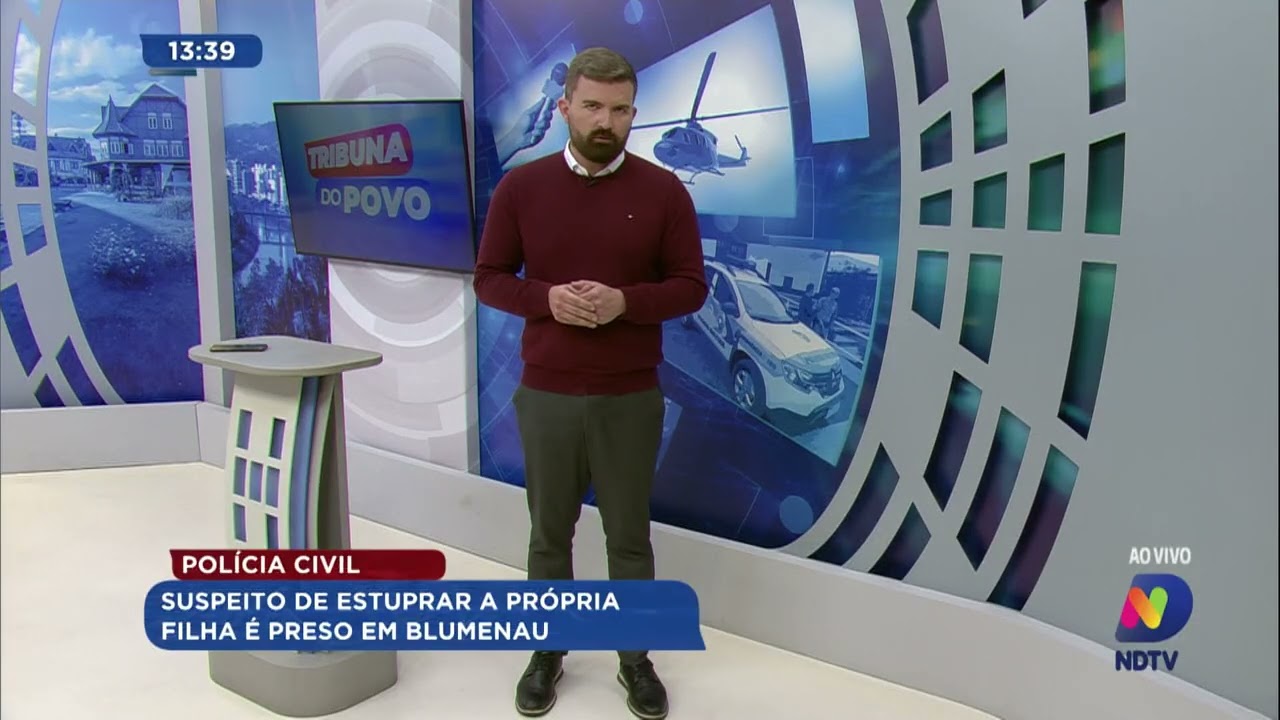 Polícia Civil: suspeito de estuprar a própria filha é preso em Blumenau