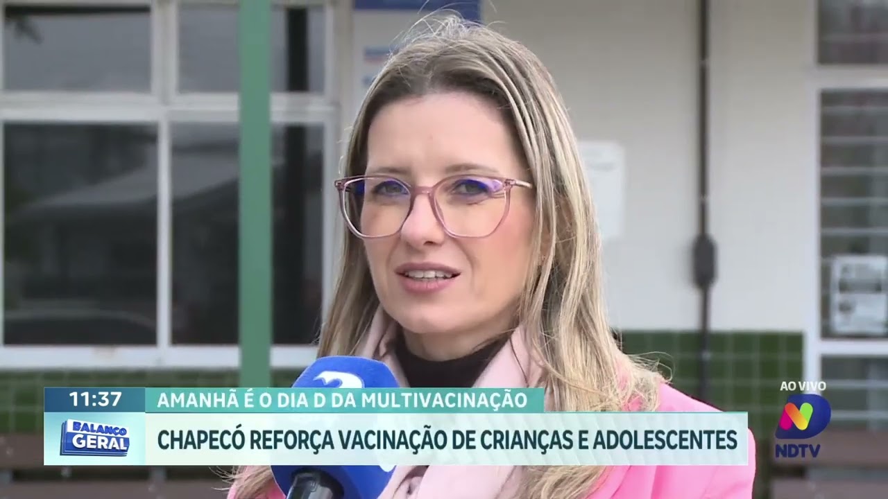 Multivacinação: Chapecó terá 10 unidades abertas neste sábado