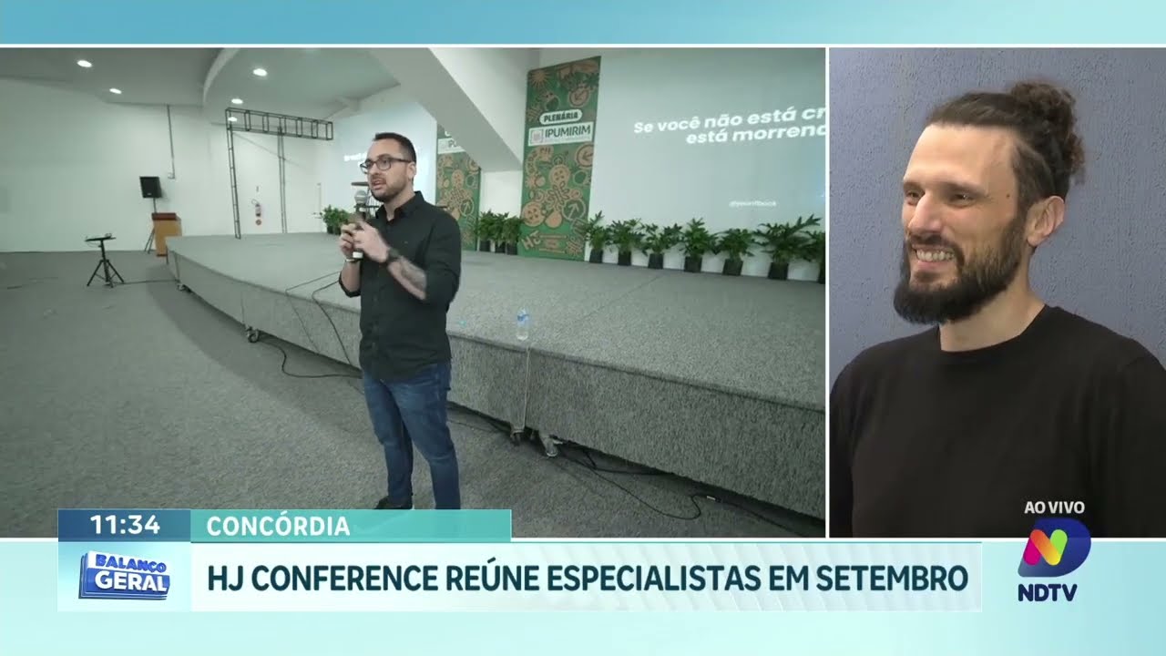 Concórdia recebe 10ª edição do HJ Conference em setembro de 2026