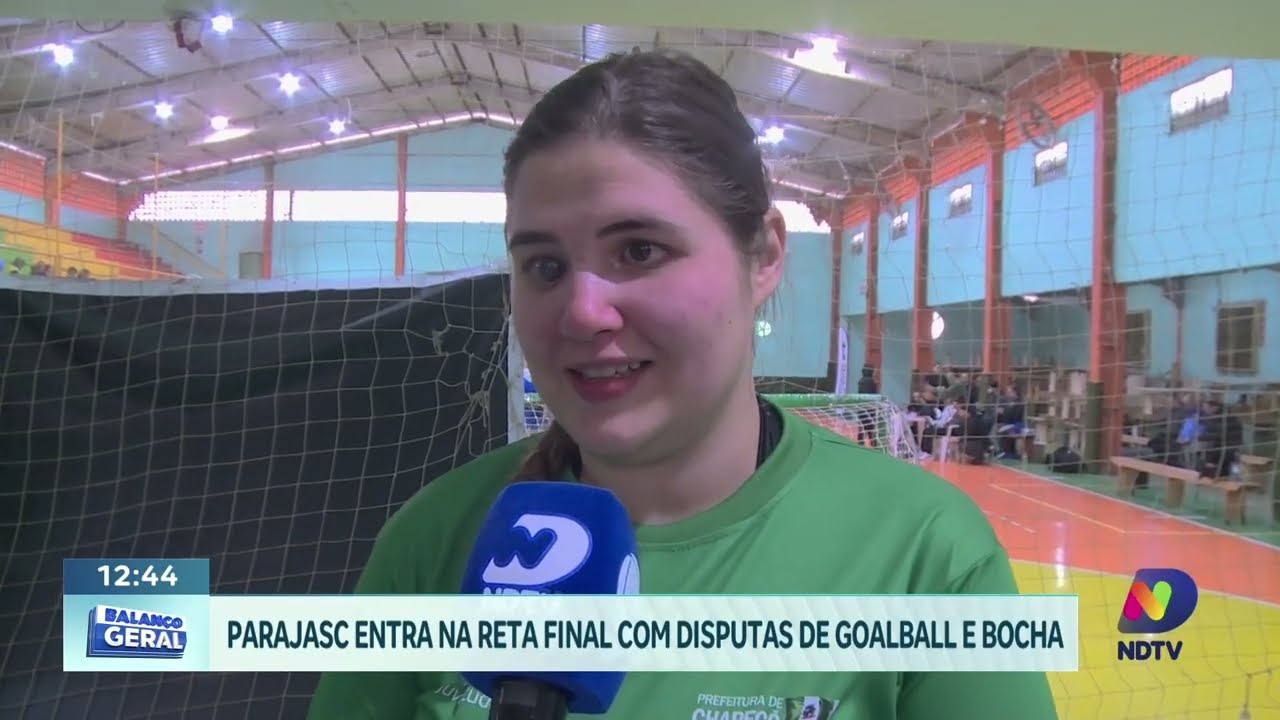 Parajasc chega à reta final com disputas de bocha e goalball