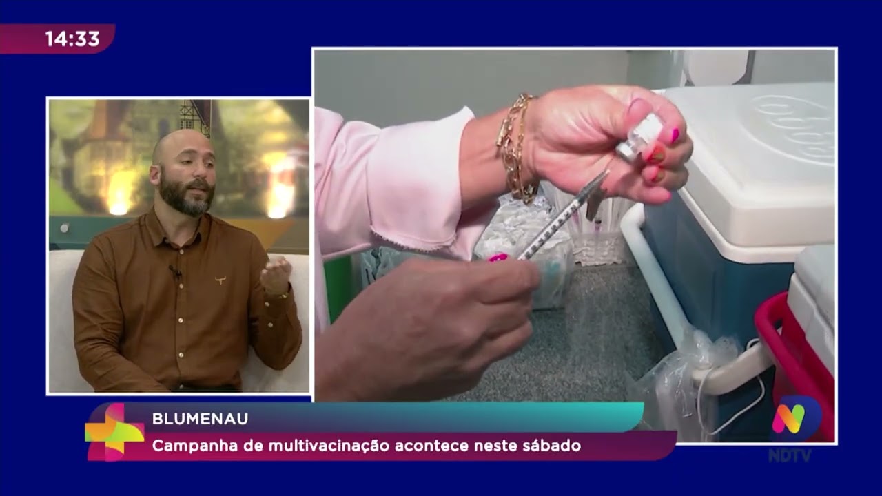 Dia D reforça a vacinação de crianças e adolescentes em Blumenau