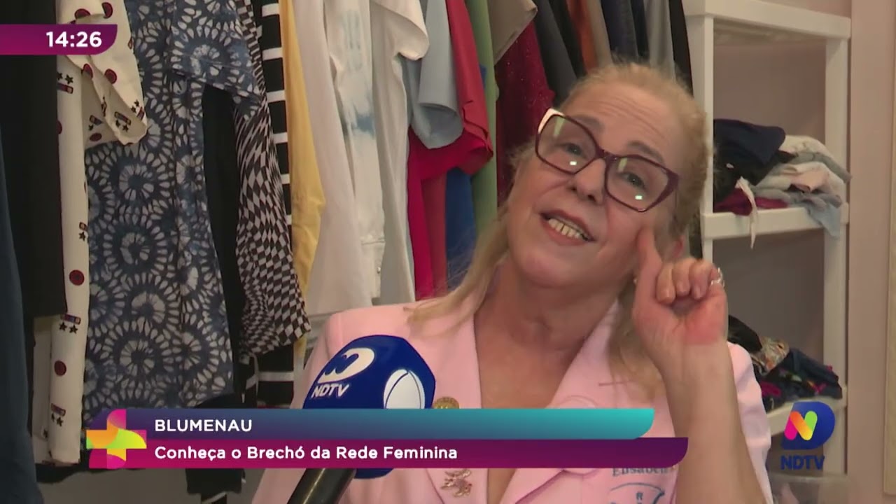 Blumenau: Conheça o Brechó da Rede Feminina
