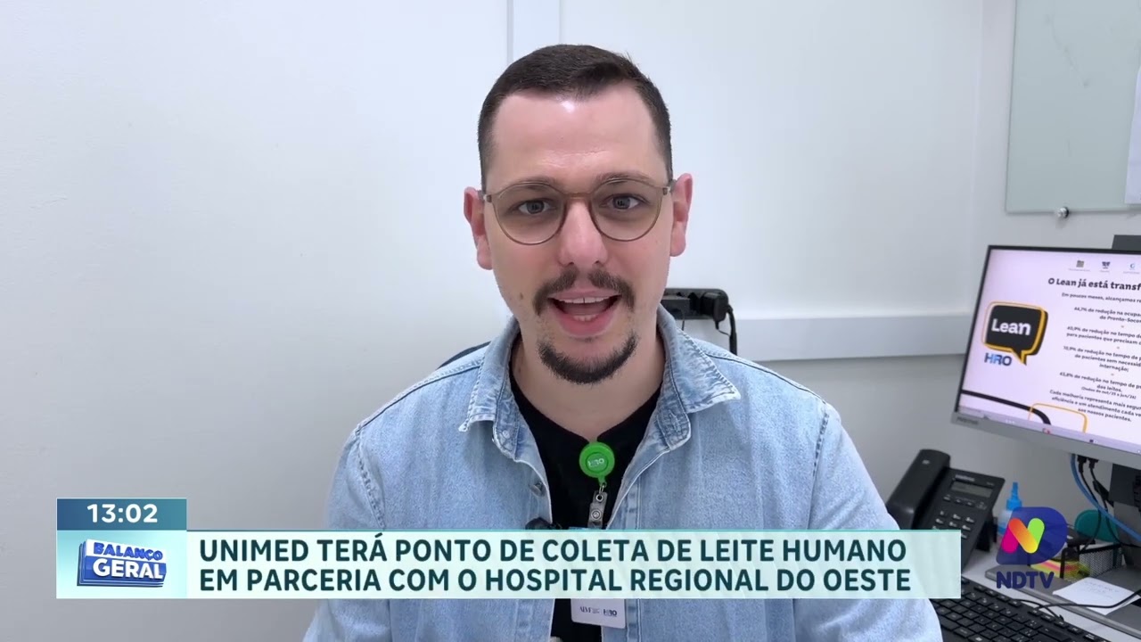 HRO e Unimed Chapecó ampliam apoio à doação de leite humano