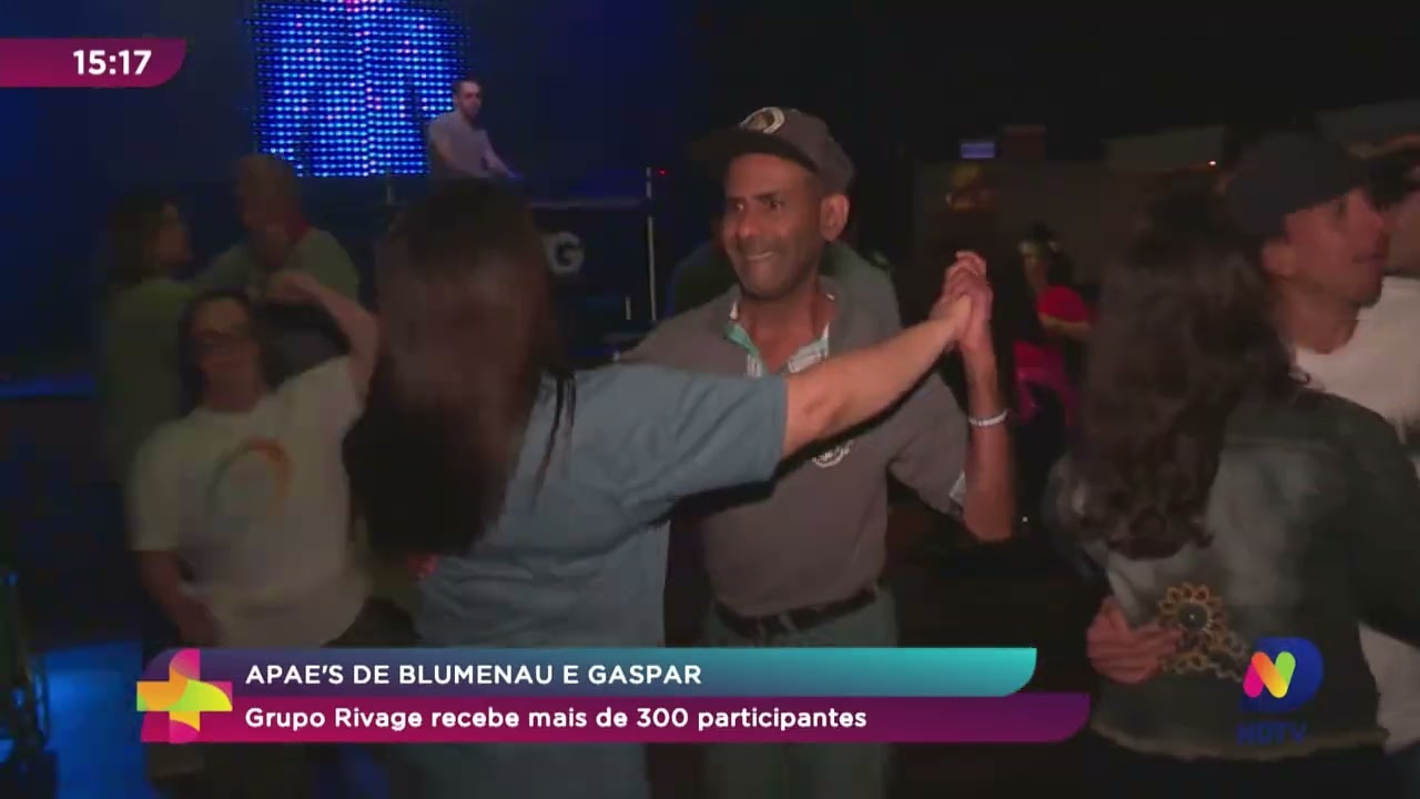 Apae’s de Blumenau e Gaspar: Grupo Rivage recebe mais de 300 participantes