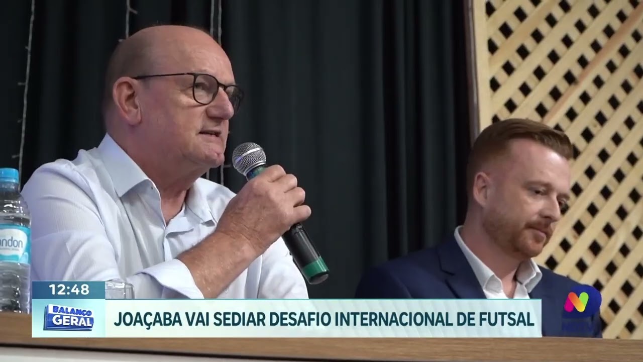 Desafio Internacional de Futsal é lançado em Joaçaba