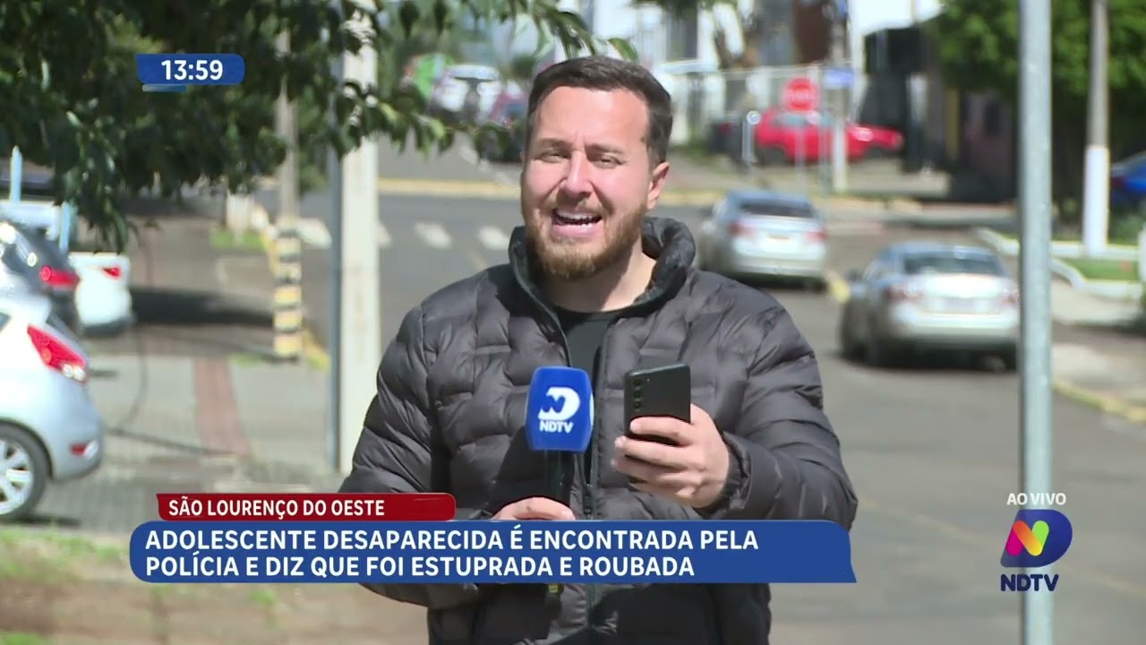 Adolescente desaparecida é encontrada e relata violência sexual