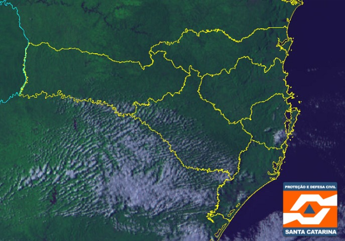 Monitoramento Meteorológico DC/SC 21/08 17:00 - Secretaria de Estado da Proteção e Defesa Civil de Santa Catarina