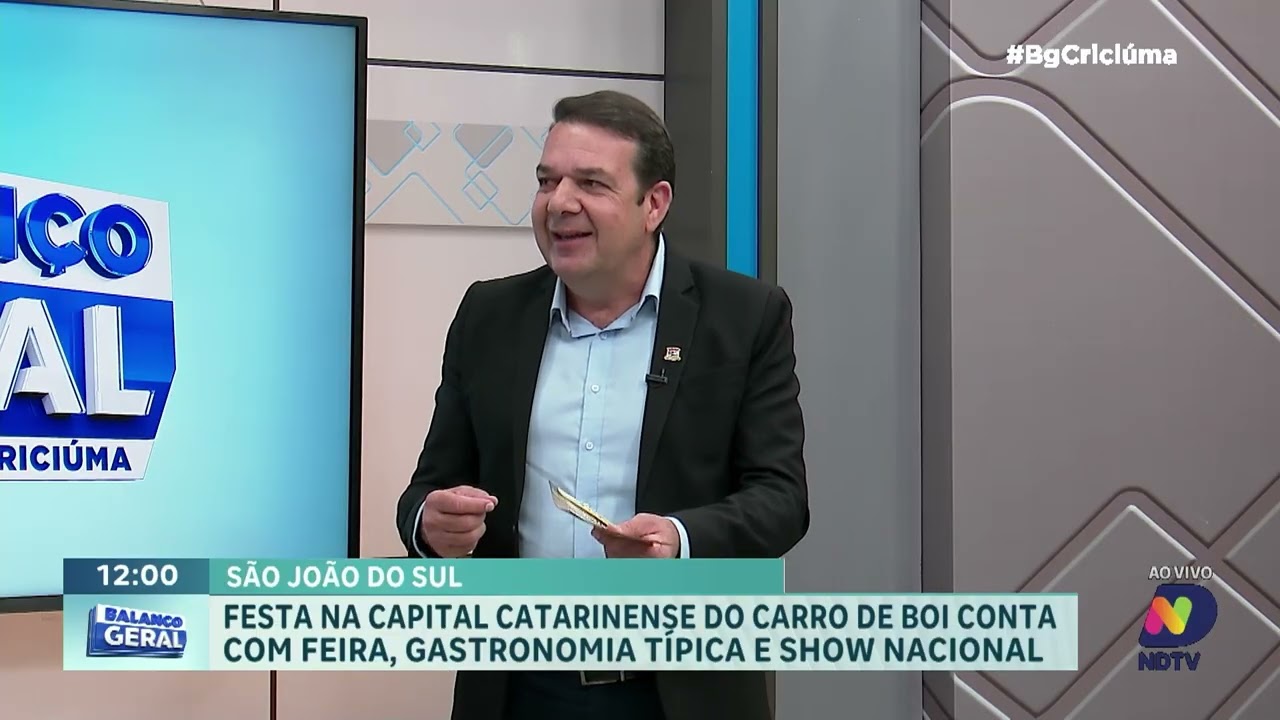 Festa em São João do Sul tem gastronomia típica e show nacional