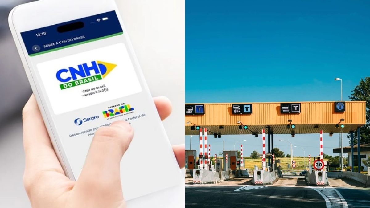 Free flow: motoristas poderão consultar cobrança eletrônica de pedágio pelo aplicativo CNH do Brasil