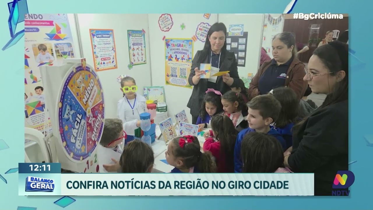 Urussanga sedia a Décima Segunda Feira Regional de Matemática