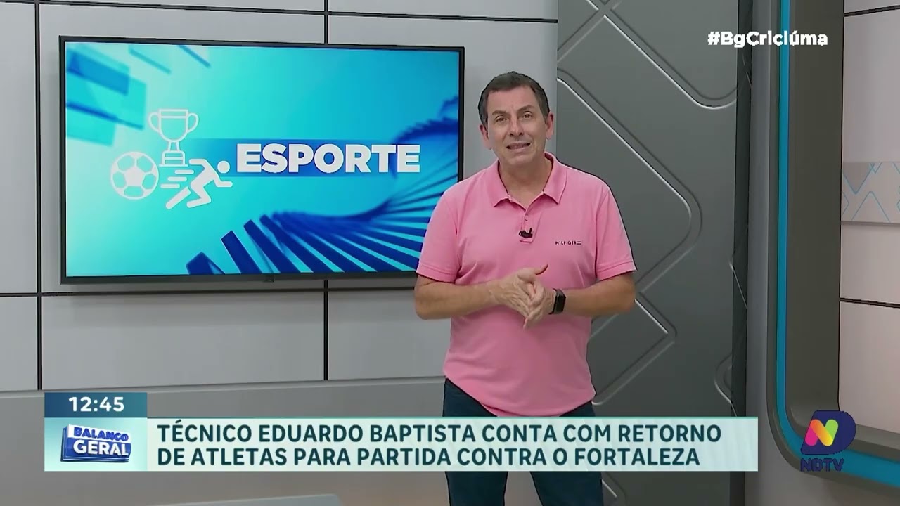 Técnico do Criciúma celebra retorno de atletas contra Fortaleza