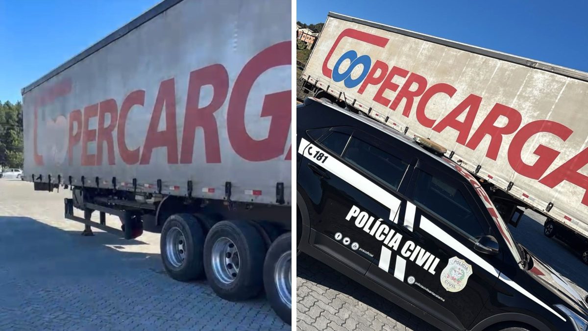 Carga de R$ 1,1 milhão é roubada e vítimas são mantidas em cativeiro em Joinville