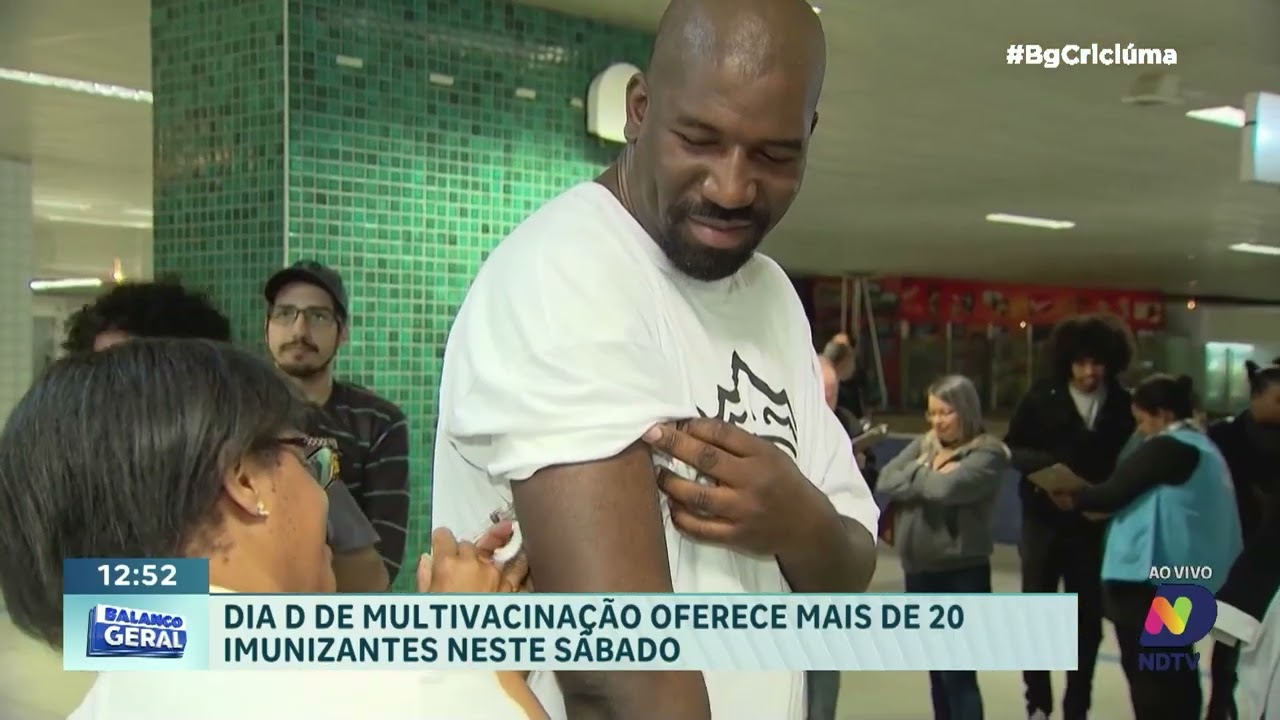 Santa Catarina realiza Dia D de Multivacinação neste sábado