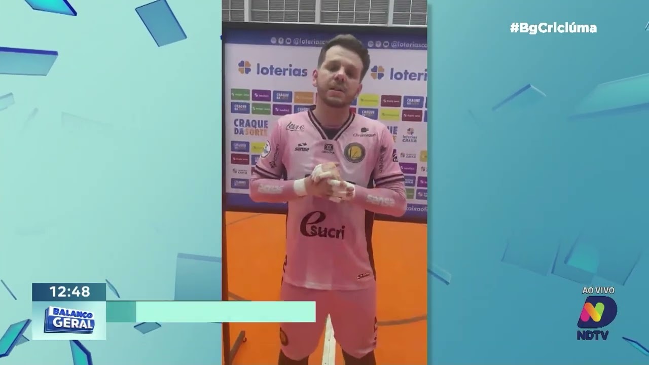 Criciúma Futsal bate Sorriso por 5 a 3 pelo Brasileiro fora de casa