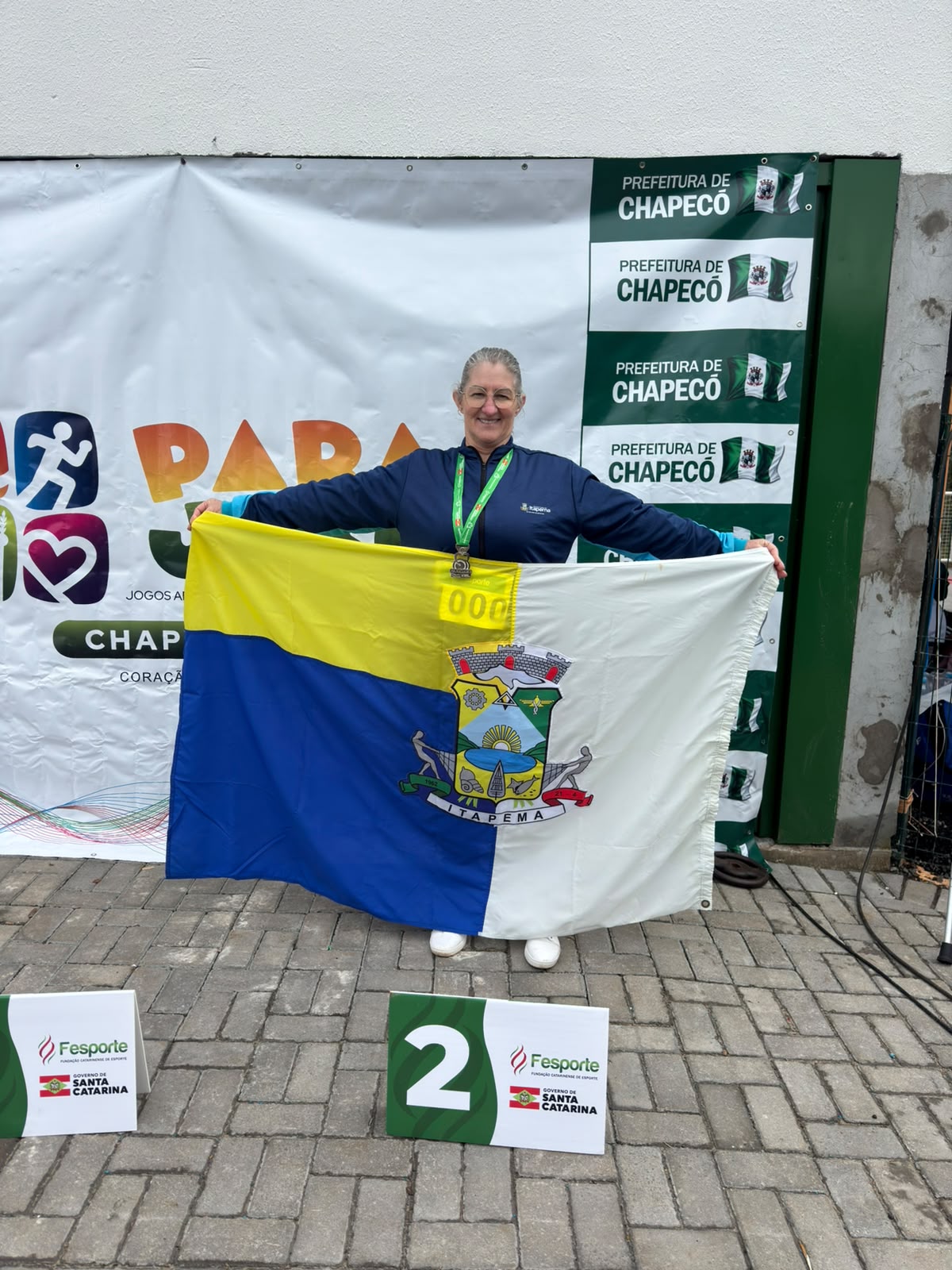 Sextou com chuva de medalhas no Parajasc: Itapema soma mais três medalhas