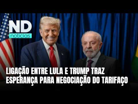 Após meses de tensão, Lula e Trump conversam sobre tarifaço dos EUA