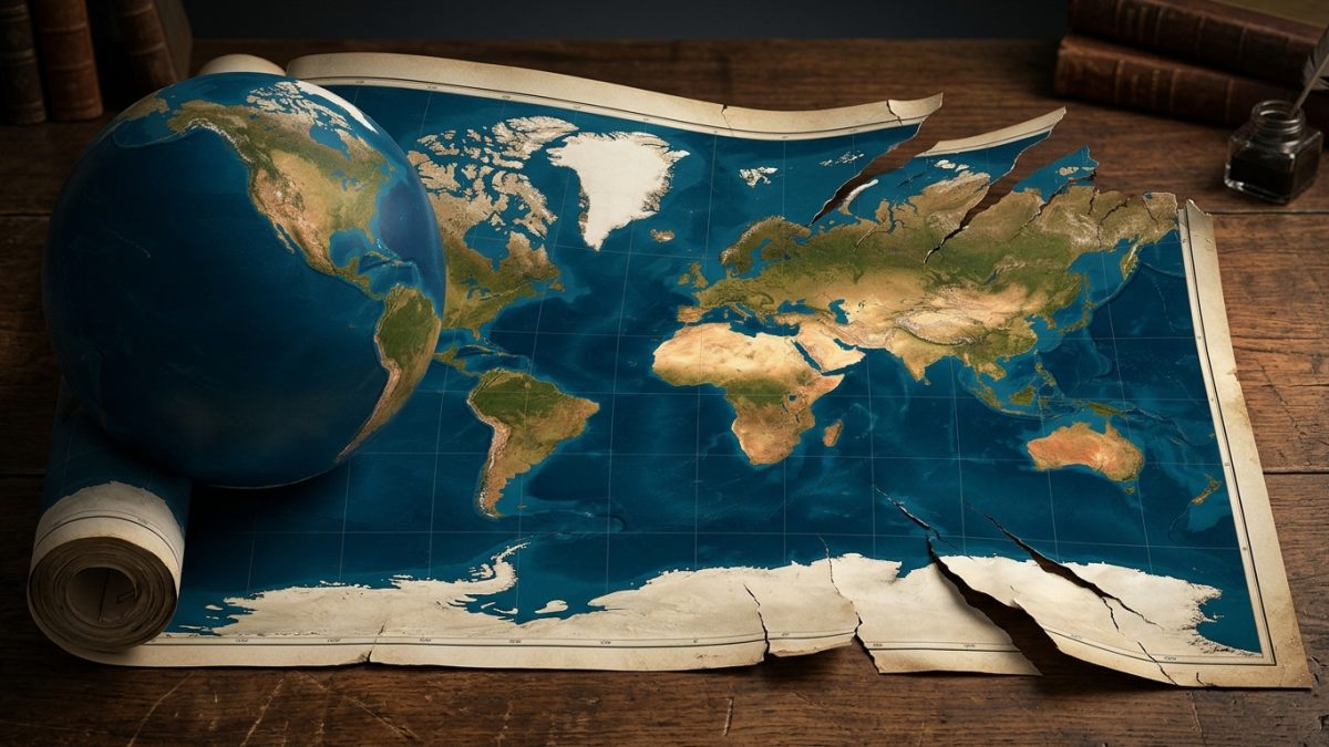O mapa que está na parede de toda escola do mundo está mentindo para você