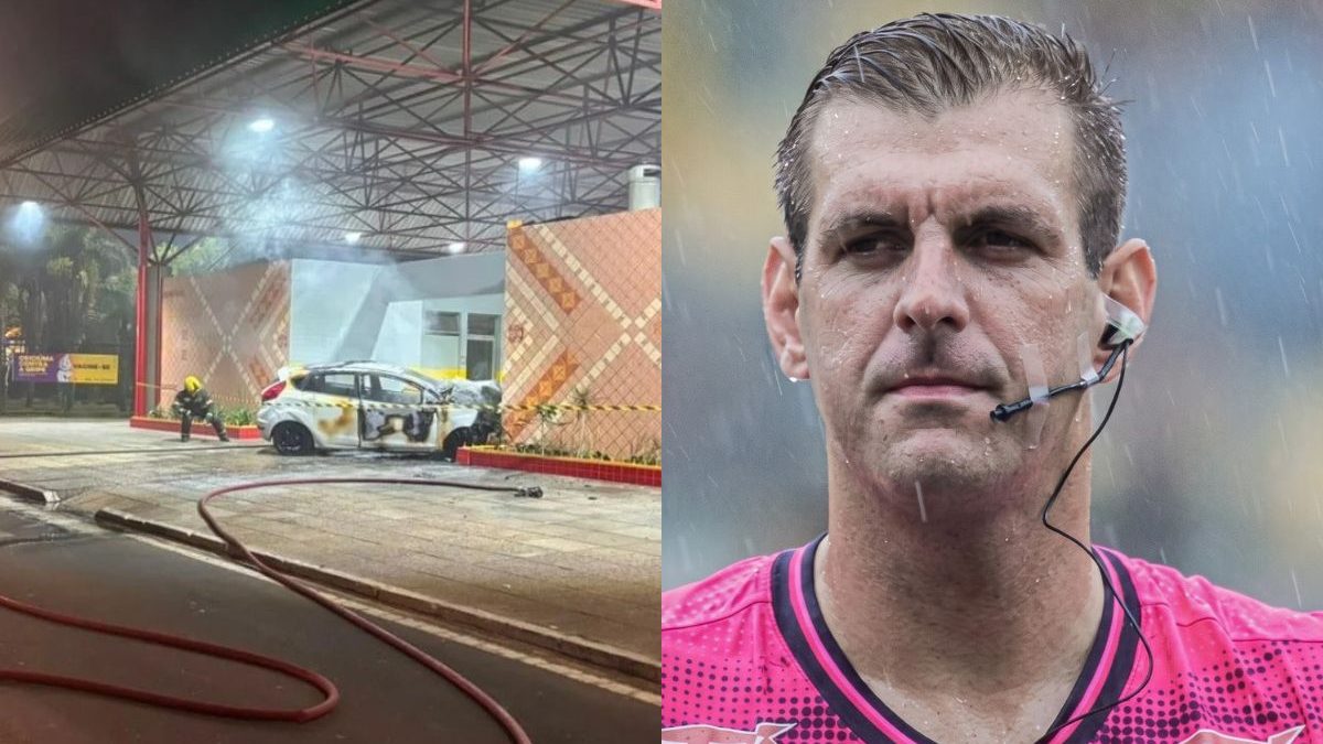 Árbitro de futebol morre carbonizado após carro bater contra parede de terminal urbano em Criciúma: ‘Grande profissional’