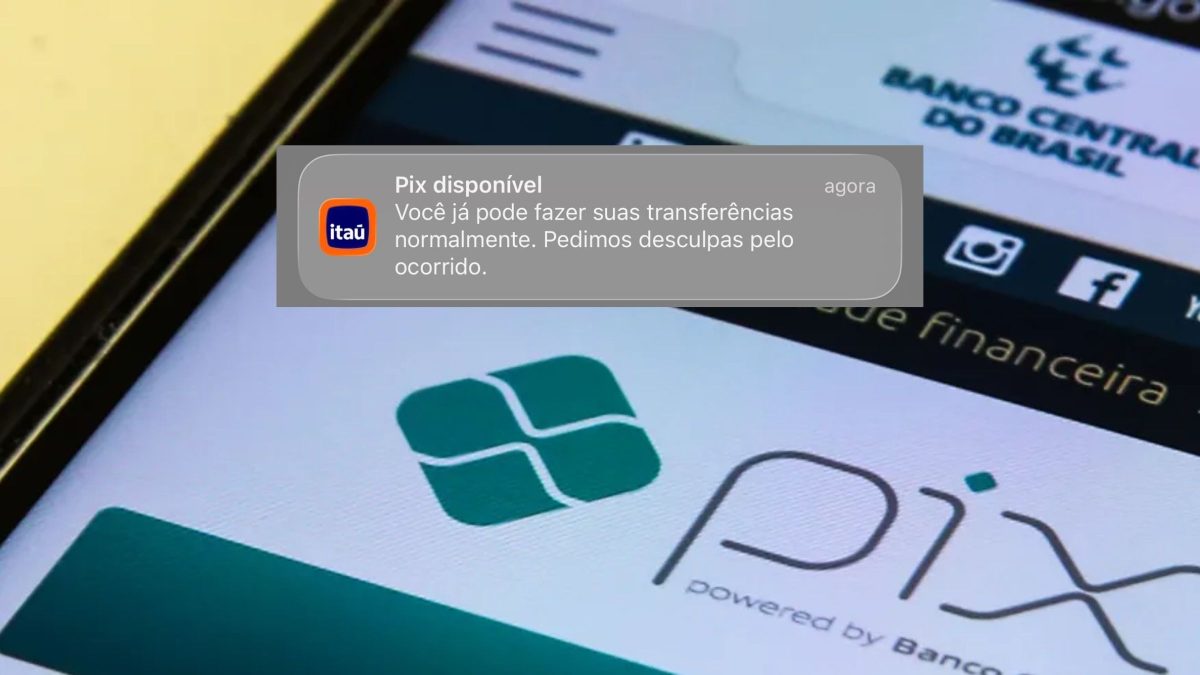 Banco Central reconhece falha técnica e diz que PIX voltou a funcionar após instabilidade