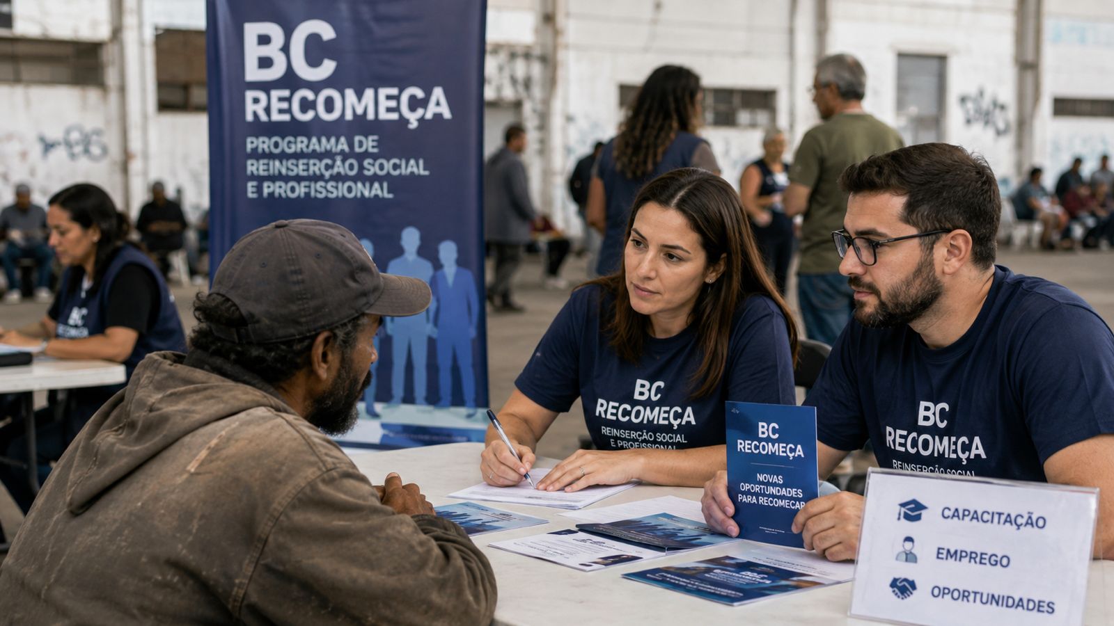 Vereador propõe programa para inserir pessoas em situação de rua no mercado de trabalho em Balneário Camboriú