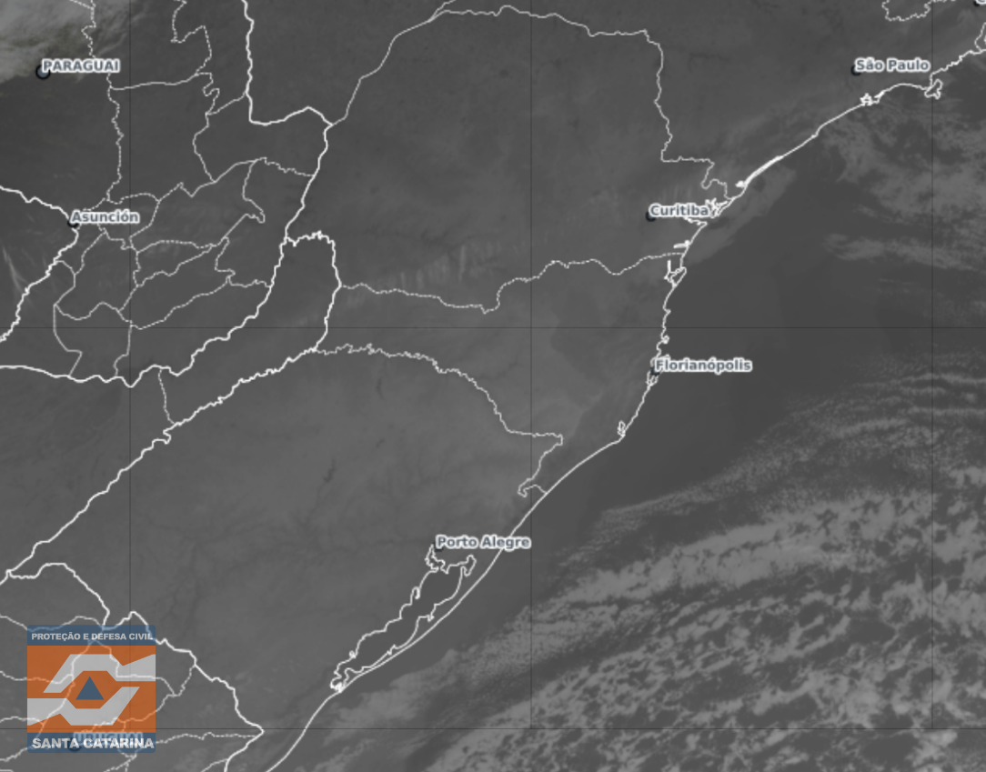 Monitoramento Meteorológico DC/SC 23/08 18:35 - Secretaria de Estado da Proteção e Defesa Civil de Santa Catarina