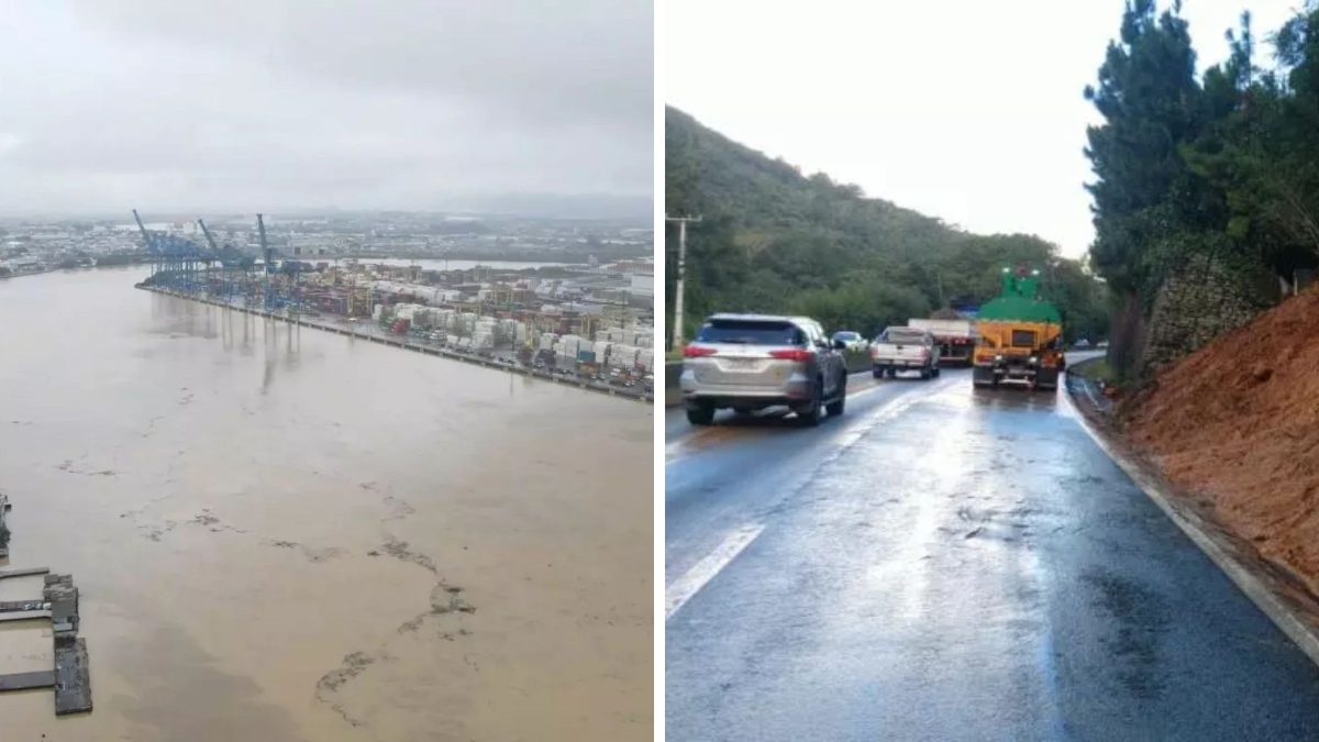Com Porto e BR-101 sob risco de alagamentos, Itajaí faz plano de contingência para conter impactos do El Niño na região do Litoral Norte