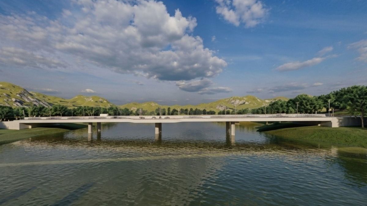 Nova ponte de R$ 16 milhões que vai criar nova ligação com a BR-470 e promete reduzir tempo de viagem avança para nova etapa em SC