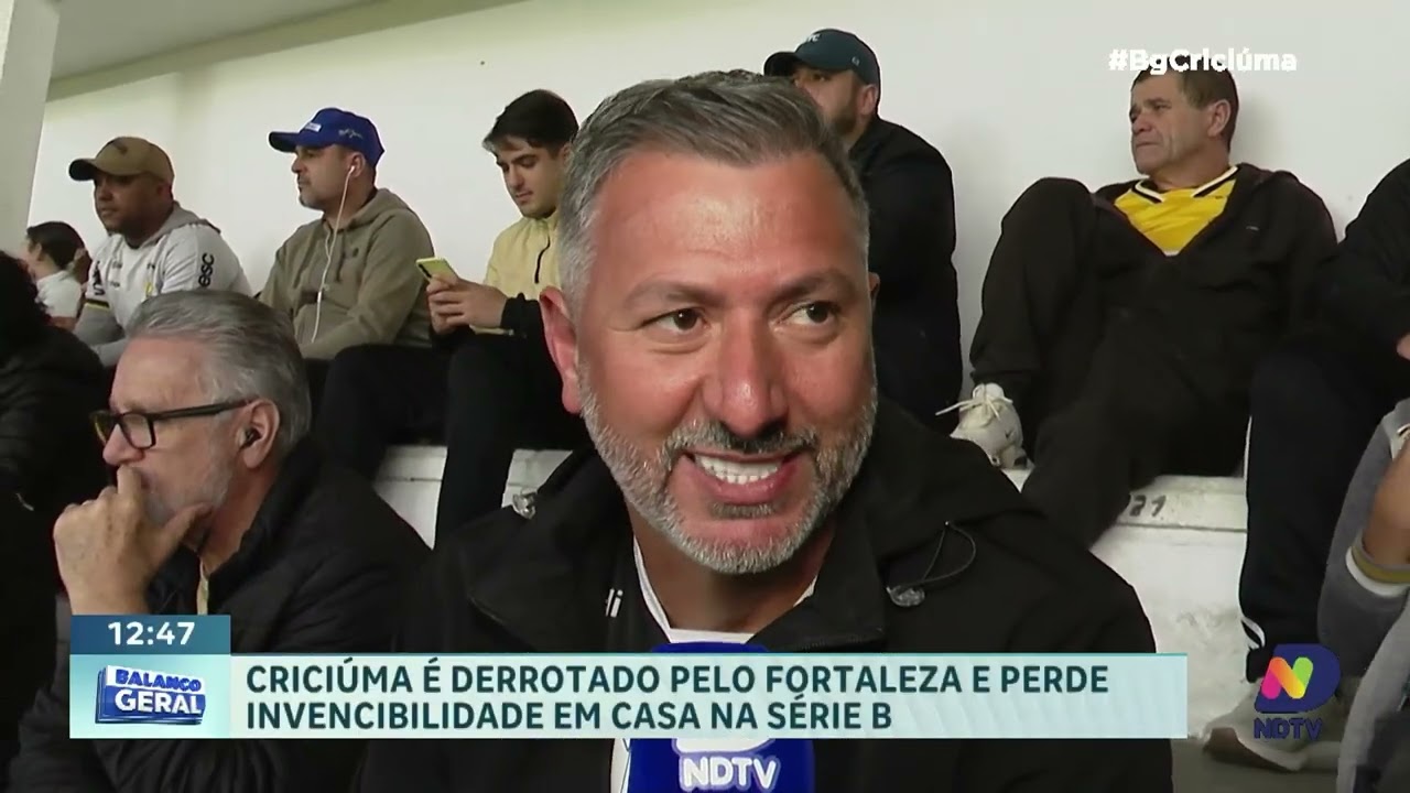 Criciúma perde invencibilidade em casa e vê liderança ameaçada