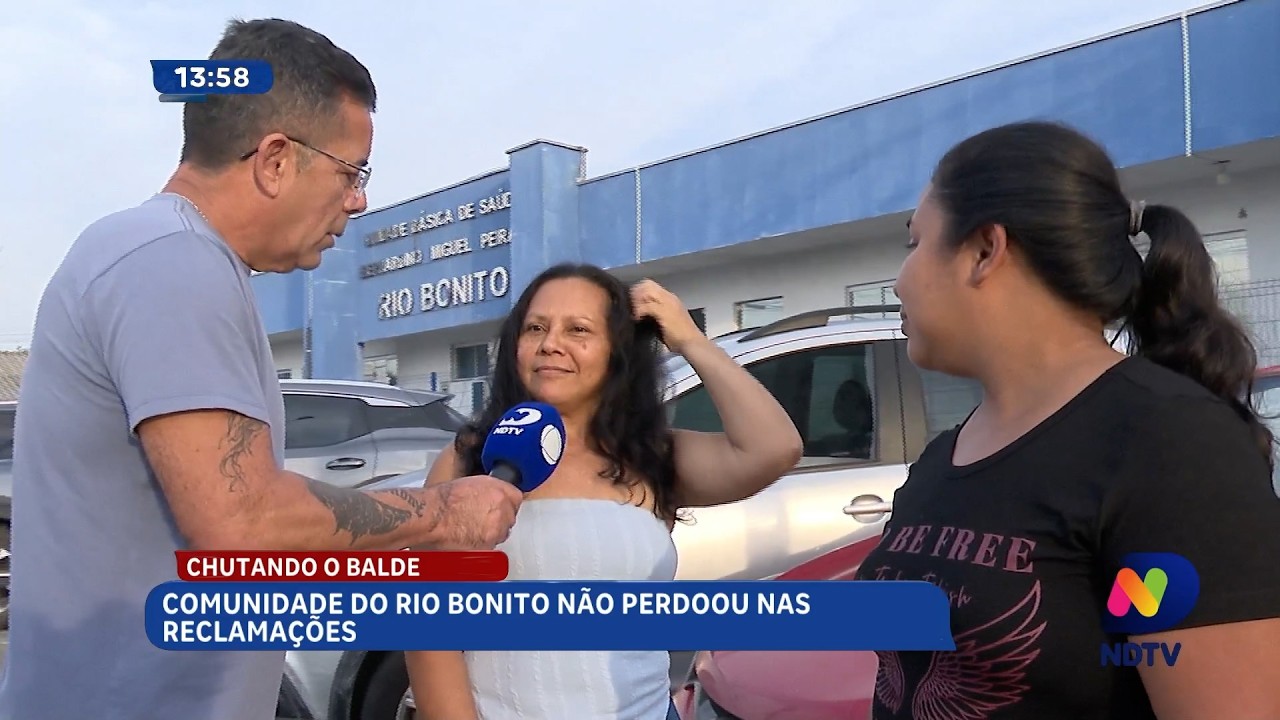 Comunidade do Rio Bonito cobra soluções para problemas do bairro