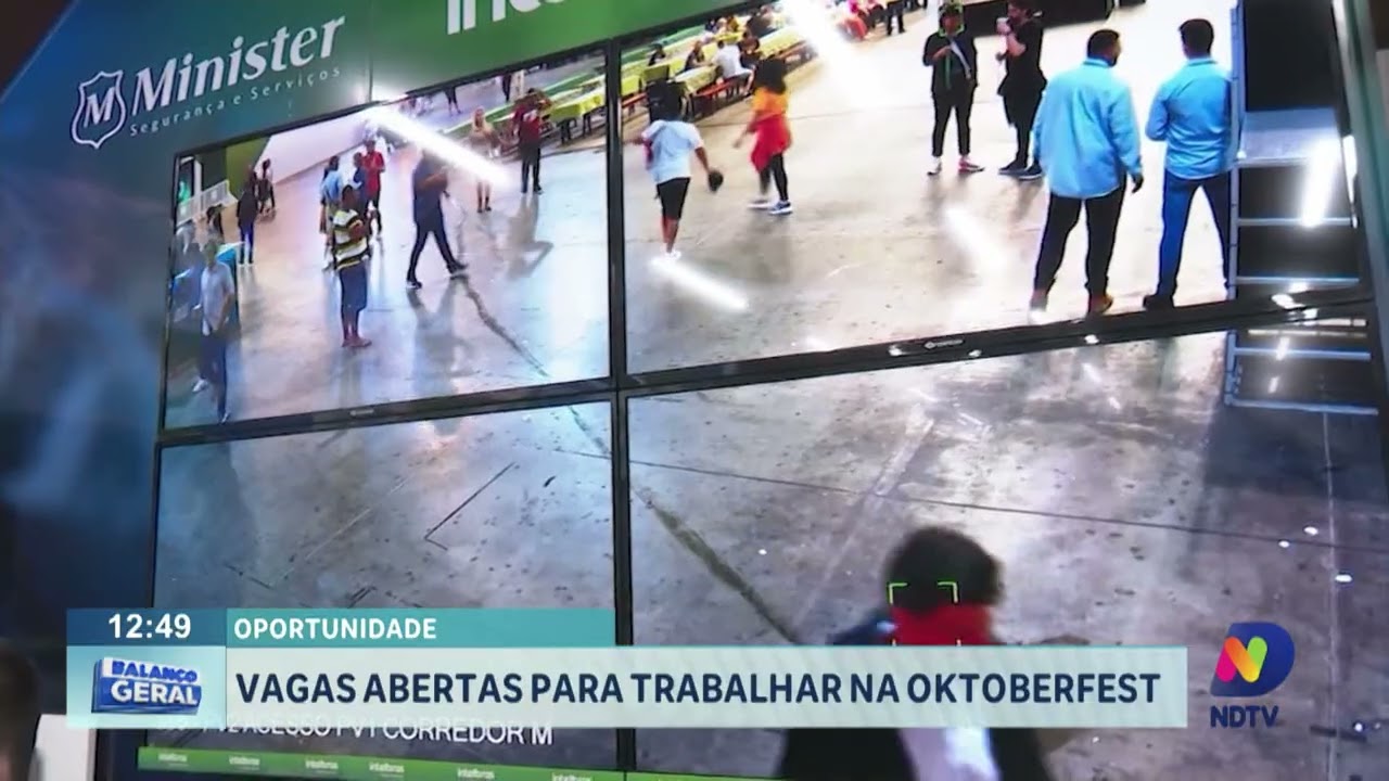 Oportunidade: vagas abertas para trabalhar na Oktoberfest