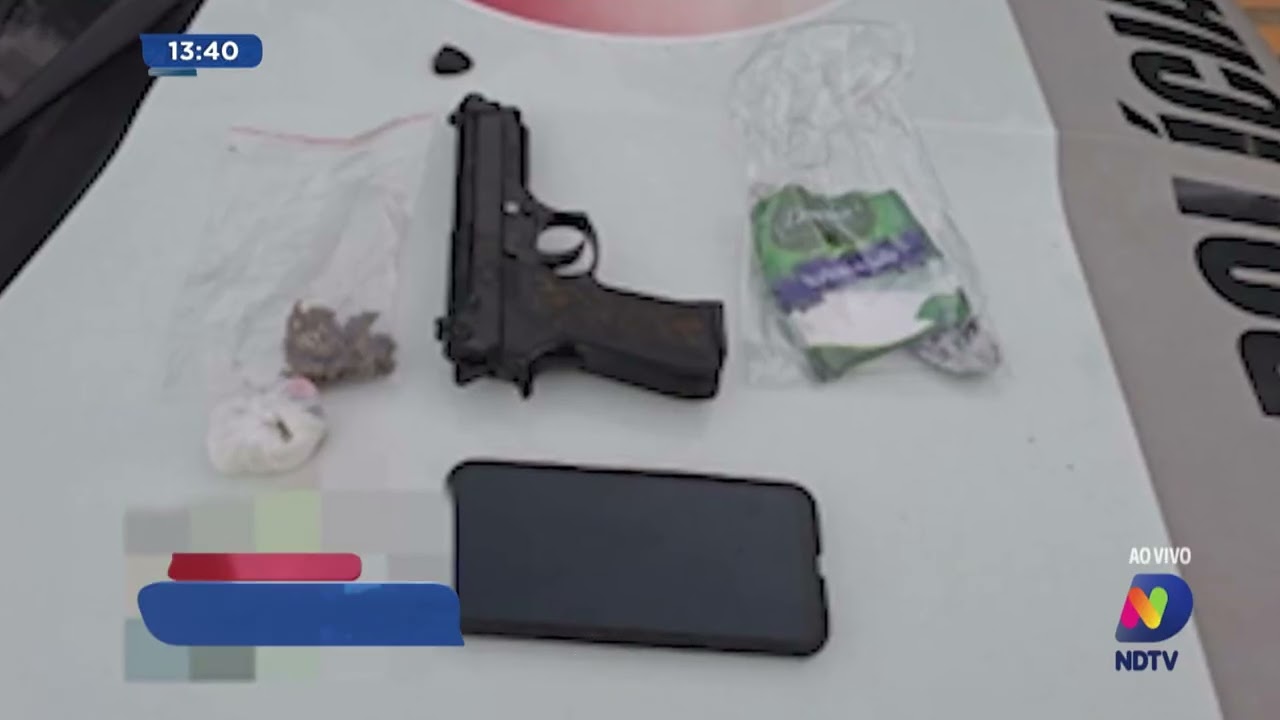 Pomerode: dois homens são presos com cocaína, maconha e simulacro de arma durante abordagem da PM