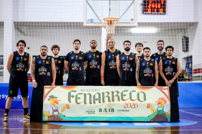Brusque Basquete estreia no Campeonato Estadual nesta terça-feira (25), diante do Blumenau