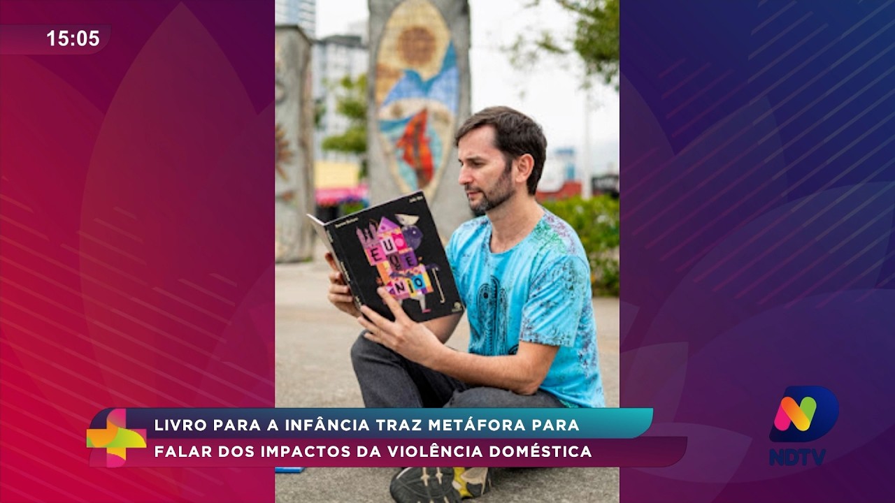 Livro infantil usa metáfora para abordar impactos da violência doméstica