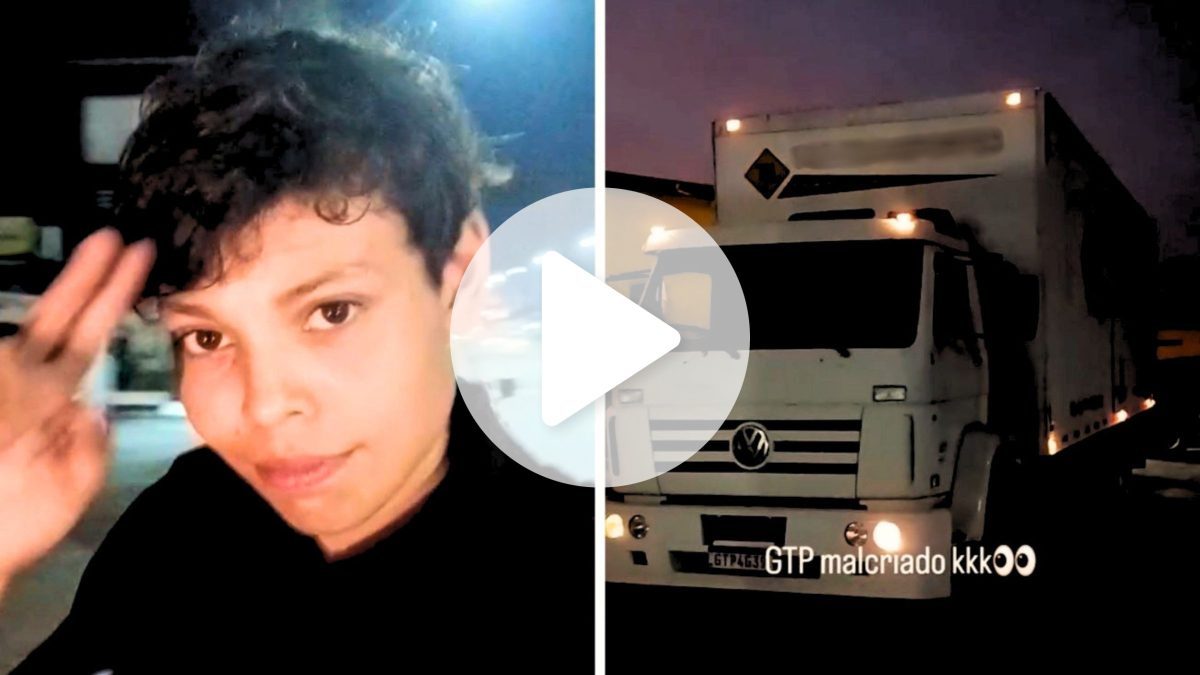 Motorista com cara de 14 anos choca ao ser parado pela PM em SC: ‘Uma criança dirigindo?’