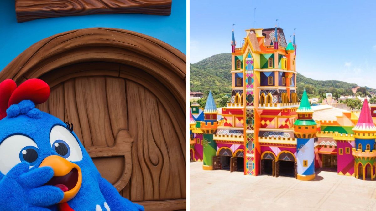 Nova área do Beto Carrero World avança e já é possível ver spoilers da Vila da Galinha pintadinha