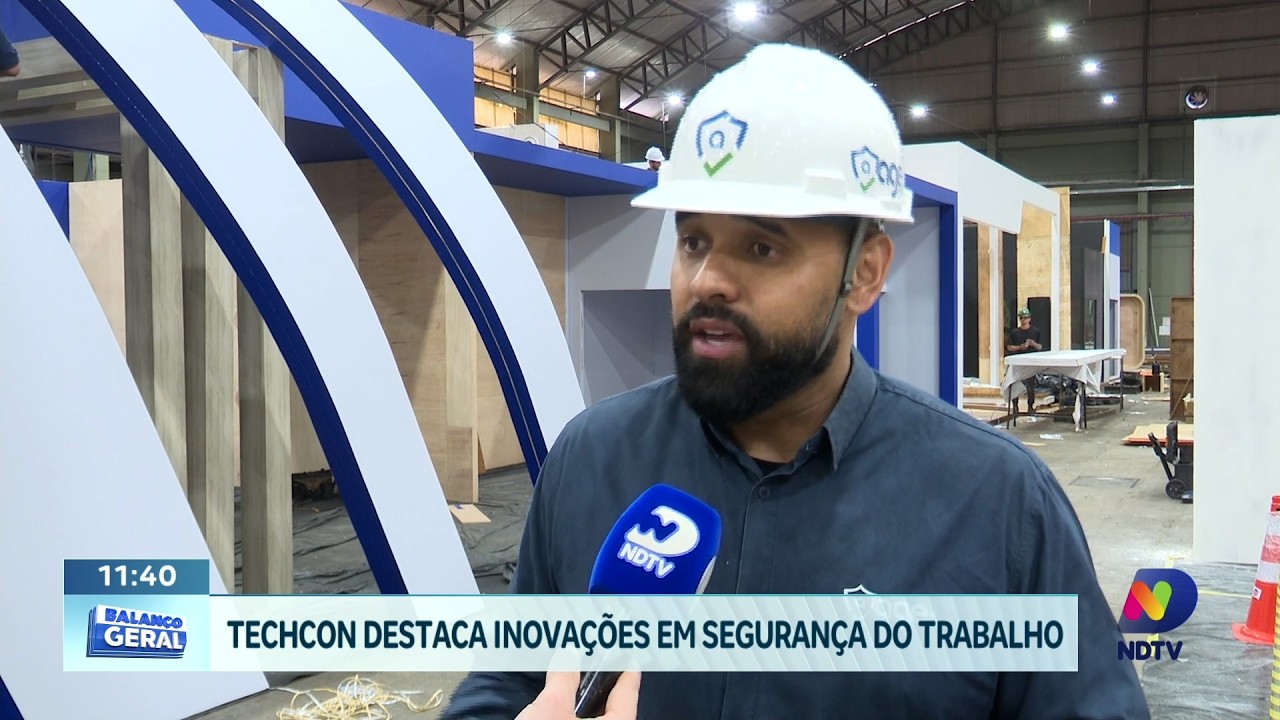 Techcon em Chapecó destaca inovações em segurança do trabalho